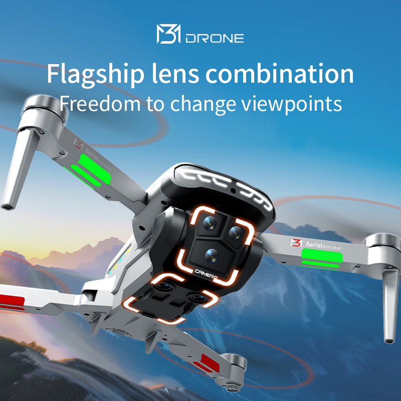 M3 プロフェッショナルドローン 4K HD 航空写真 4. - Drone Camera With Gimbal のレビューと価格