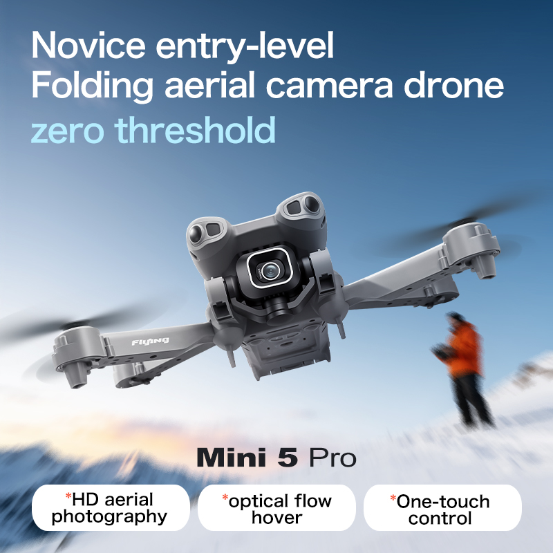 オリジナルミニ5ドローン 8K HDデュアルカメラ RCブラ - Drone Camera Vlog のレビューと価格